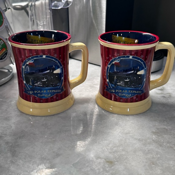 Polar Express Hot Chocolate Mugs, Set of 2 - Picture 9 of 9